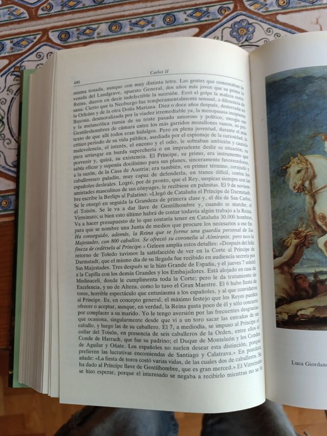 Vida y Reinado de Carlos II.