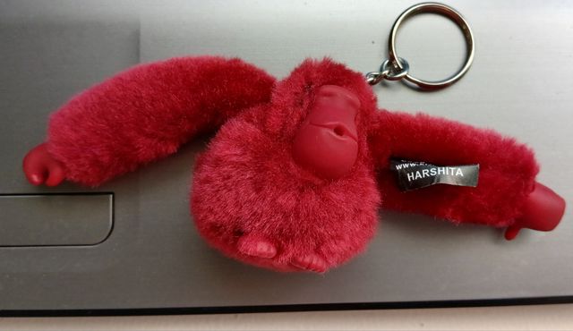 LLAVERO, Orangután ROJO de Kipling, peluche