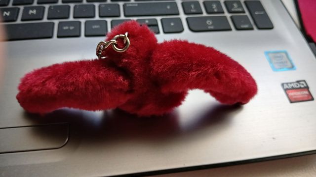 LLAVERO, Orangután ROJO de Kipling, peluche