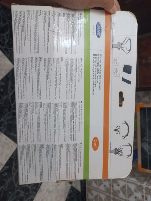 Tirantes primeros pasos JANE 2 en 1