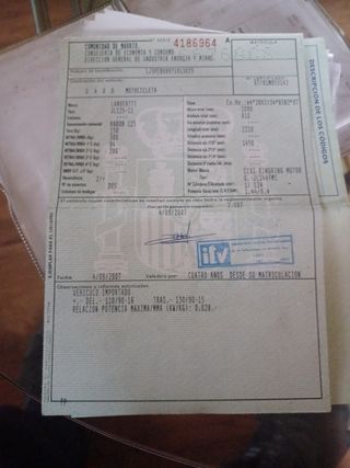 Moto 125cc - lanverti  drago Buen estado 11.000 km