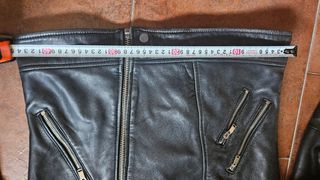 Chaqueta Mango piel negra