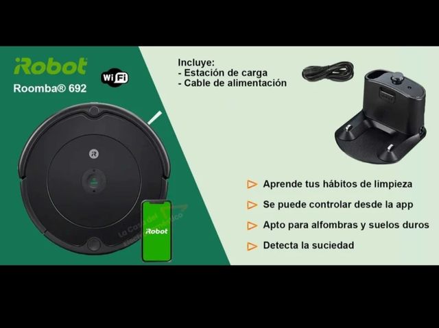 Roomba 692 WIFI iRobot - Aspiradora Wifi