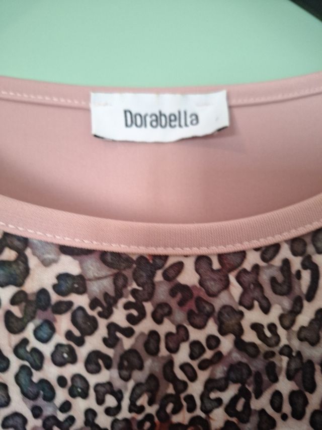 Blusa  animalier rosa