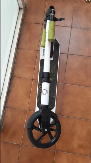 Patín Oxelo plegable blanco