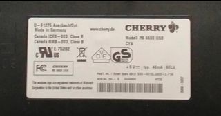 Teclado Cherry II RS 6600 USB con lector de DNIe