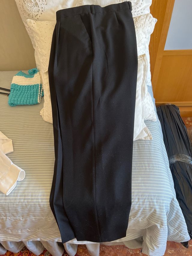 Pantalón traje negro - Talla 46