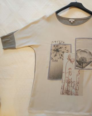 Blusa manga 3/4 . Trucco