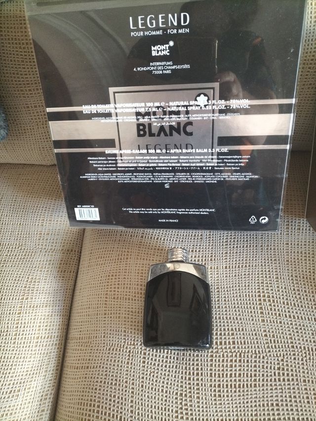 Estuches vacios colonias Tous & Montblanc Legend