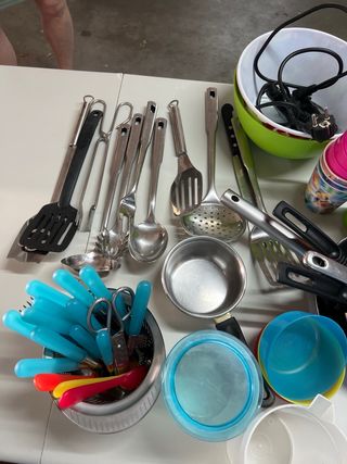 Utensilios camping - Ollas, sartenes