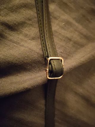 Tira bandolera negra para bolso