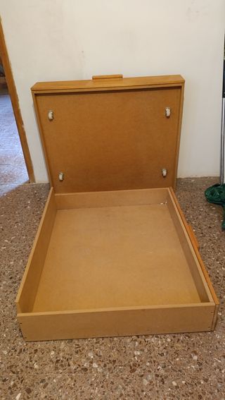 Cajas almacenaje cama - Madera.