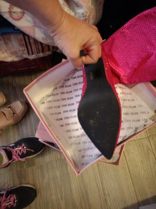 Stivali Pink Glitter