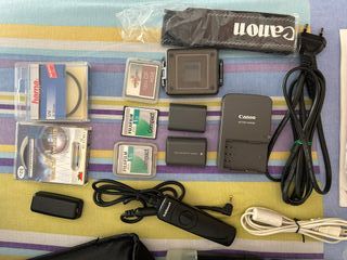 CANON 400D, Objetivos, Mochila, Accesorios. LEER