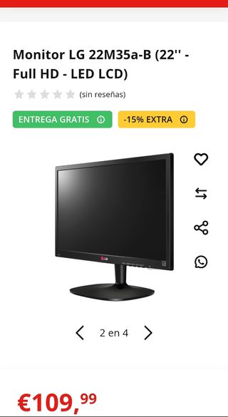 Monitor LG 22MS5A-B
