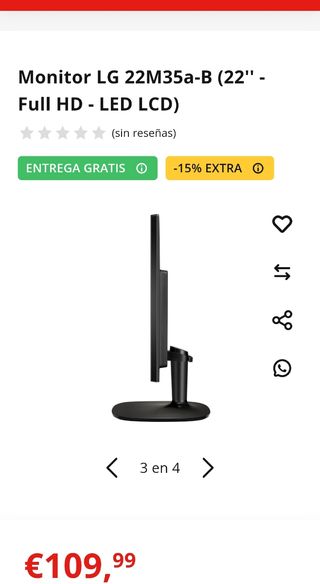 Monitor LG 22MS5A-B