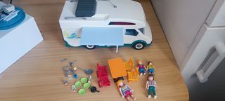 Caravana Playmobil familiar