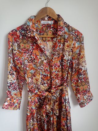 Vestido Pedro del Hierro estampado XS