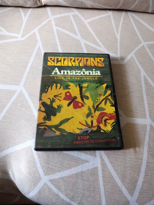 DVD Scorpions Amazonía Concierto