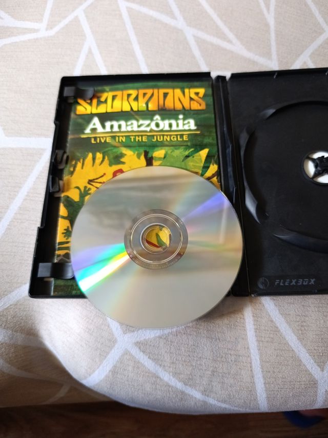 DVD Scorpions Amazonía Concierto