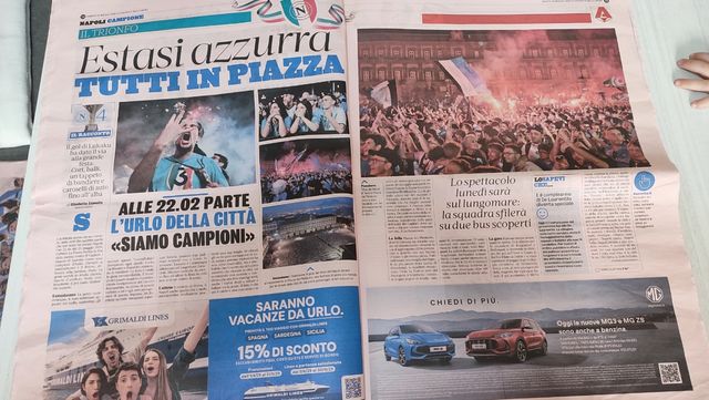 2 Gazzetta dello Sport - Napoli Scudetto