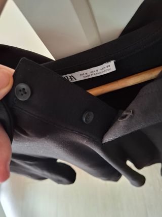 Polo negro Zara