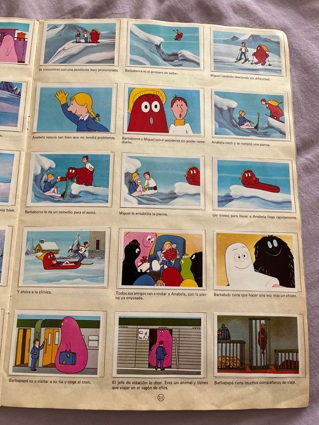 Barbapapá: Álbum cromos