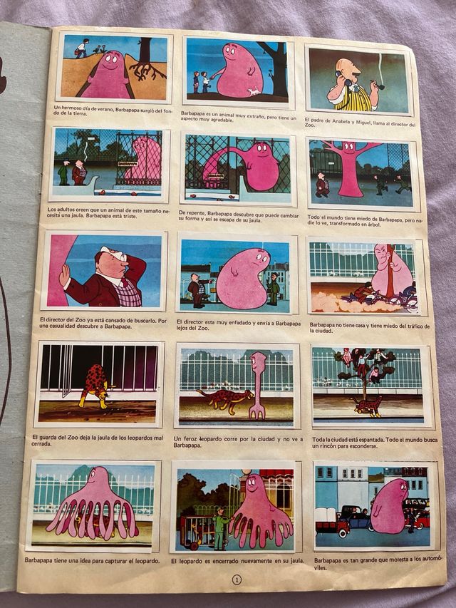 Barbapapá: Álbum cromos