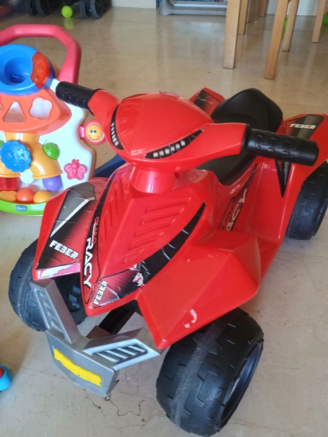 Quad, moto, andador, volante,añado tienda plegable