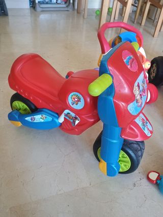 Quad, moto, andador, volante,añado tienda plegable