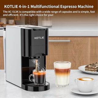 Cafetera multifunción 4 en 1, 19 Bar SIN ESTRENAR