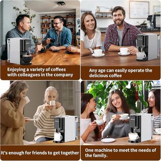 Cafetera multifunción 4 en 1, 19 Bar SIN ESTRENAR