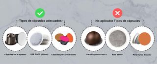 Cafetera multifunción 4 en 1, 19 Bar SIN ESTRENAR