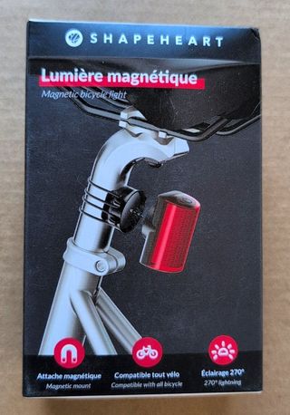 Luce bici magnetica Shapeheart
