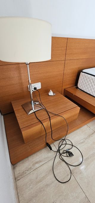 Juego de muebles dormitorio cama matrimonio