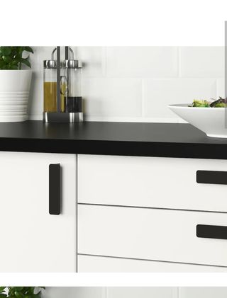 Tiradores HACKAS Ikea - Antracita 100mm (6€ dos un