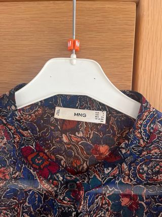 Blusa Mango multicolor talla M