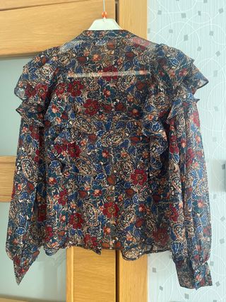 Blusa Mango multicolor talla M