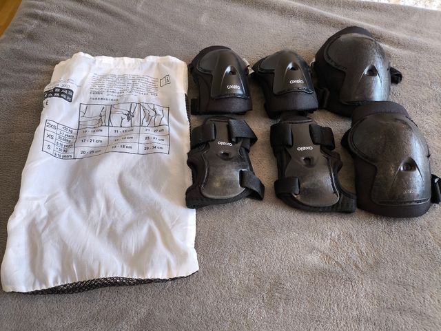 Protecciones Oxelo XS - 6 uds