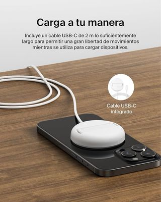 Cargador Belkin Qi2 Magnético 15W SIN ESTRENAR