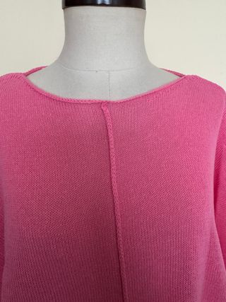 Jersey Zara rosa manga murciélago