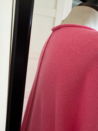 Jersey Zara rosa manga murciélago
