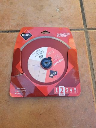 Disco Rubi 200mm - Diamante. Para porcelarmico.