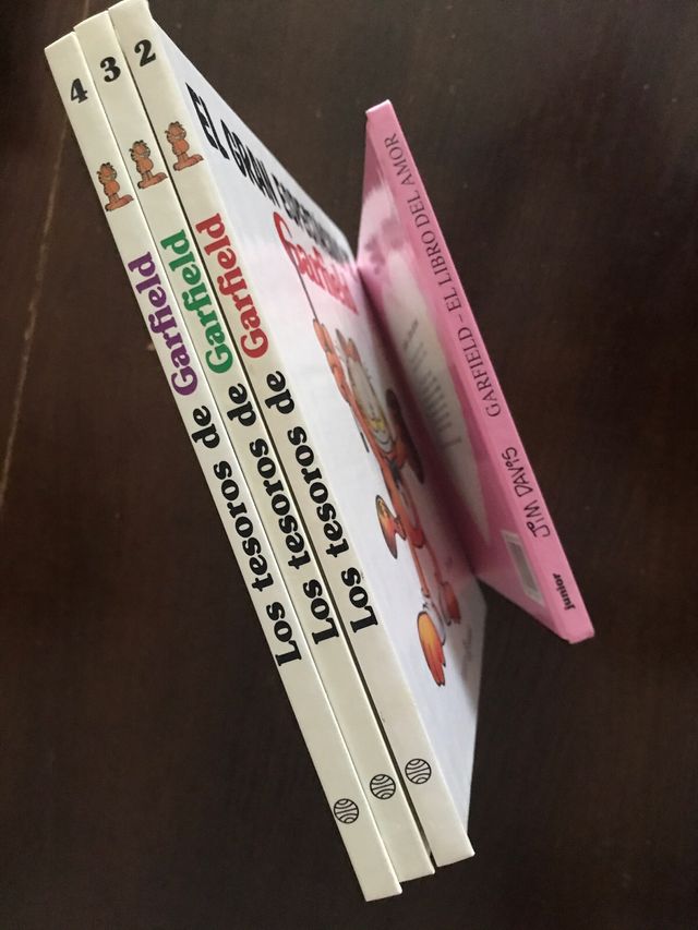 Los Tesoros de Garfield 2, 3 y 4 + regalo