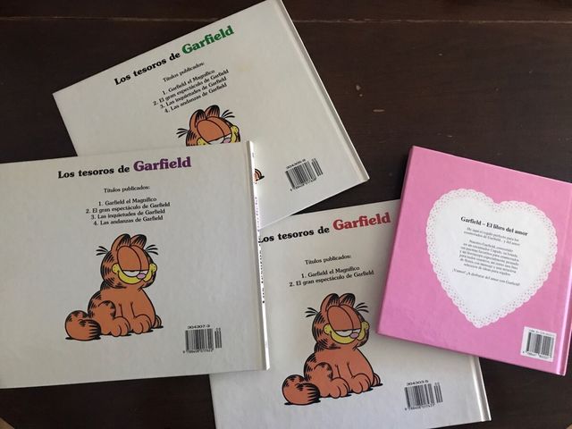 Los Tesoros de Garfield 2, 3 y 4 + regalo