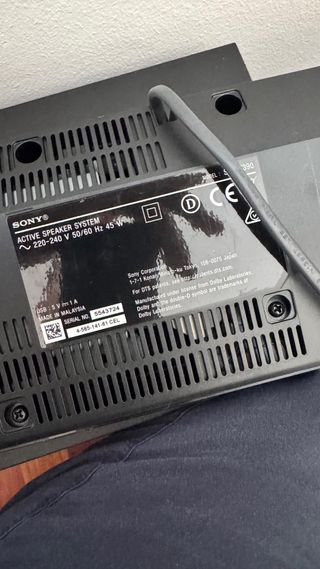 Barra sonido Sony - Subwoofer