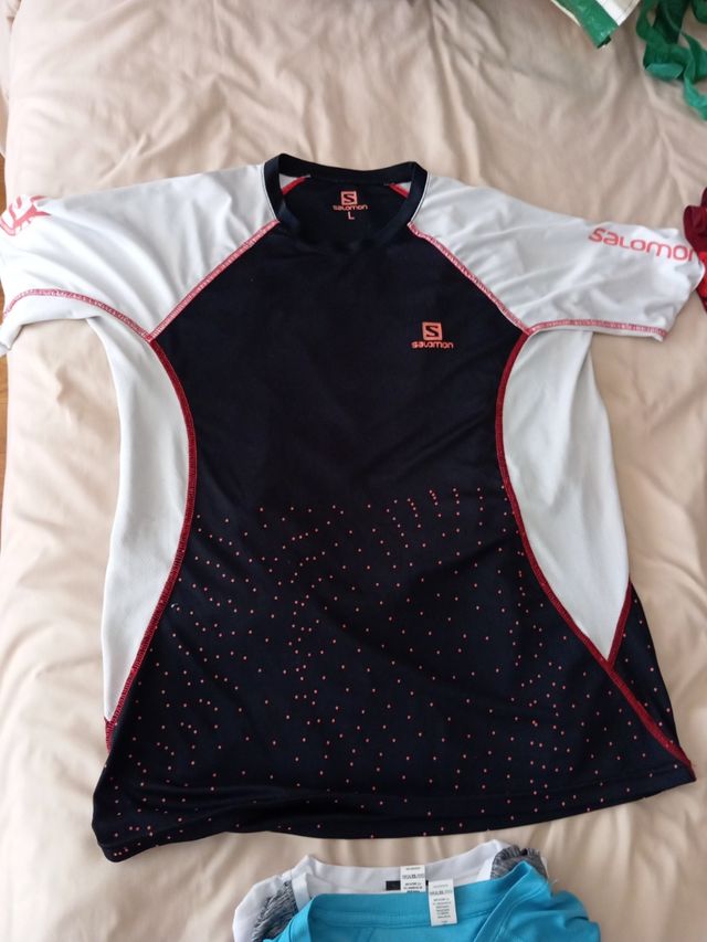 5 Camisetas talla L hombre 