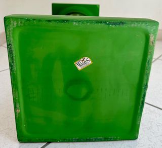 Tavolino Colonna Greca Verde