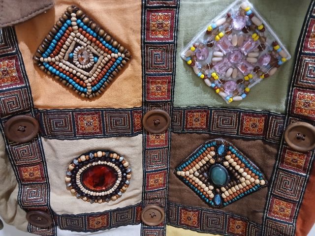 Borsa etnica multicolor