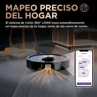 Robot aspirador Shark QI carga/vaciado automático 